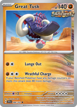 Pokemon Temporal Forces Great Tusk - 96