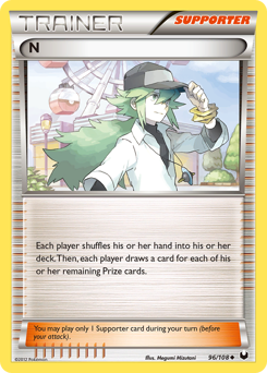 Pokemon Dark Explorers N - 96