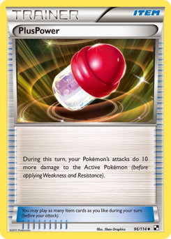 Pokemon Black & White PlusPower - 96