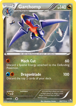 Pokemon Legendary Treasures Garchomp - 96