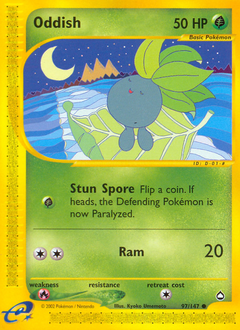 Pokemon Aquapolis Oddish - 97