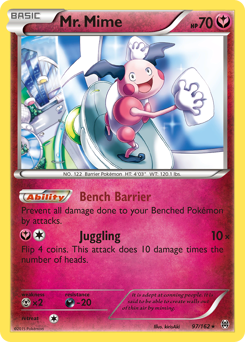 Pokemon BREAKthrough Mr. Mime - 97