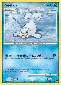 Pokemon Mysterious Treasures Seel - 97