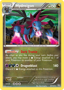 Pokemon Dragons Exalted Hydreigon - 97