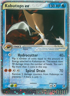 Pokemon Sandstorm Kabutops ex - 97