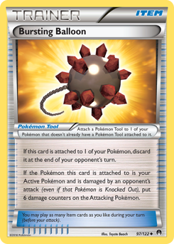 Pokemon BREAKpoint Bursting Balloon - 97