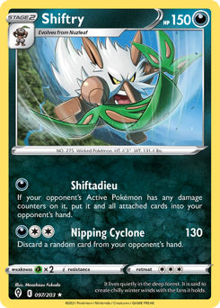 Pokemon Evolving Skies Shiftry - 97