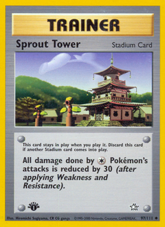 Pokemon Neo Genesis Sprout Tower - 97