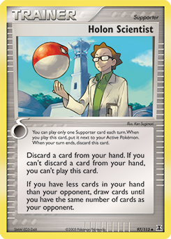 Pokemon Delta Species Holon Scientist - 97