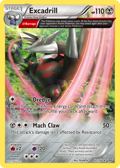 Pokemon Primal Clash Excadrill - 97