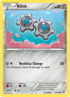 Pokemon Boundaries Crossed Klink - 97