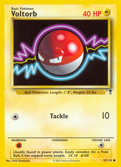 Pokemon Legendary Collection Voltorb - 97