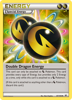 Pokemon Roaring Skies Double Dragon Energy - 97