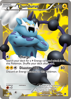 Pokemon Emerging Powers Thundurus - 97