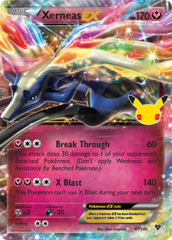Pokemon Celebrations: Classic Collection Xerneas-EX - 97