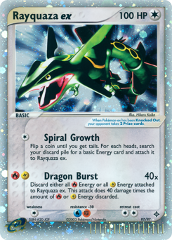 Pokemon Dragon Rayquaza ex - 97