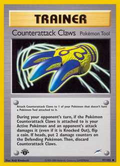 Pokemon Neo Destiny Counterattack Claws - 97