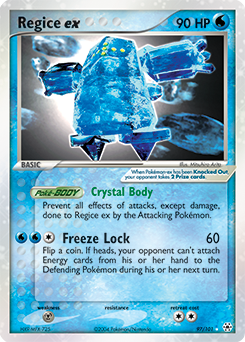 Pokemon Hidden Legends Regice ex - 97