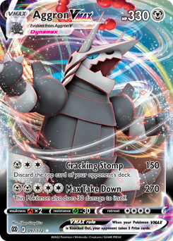 Pokemon Brilliant Stars Aggron VMAX - 97