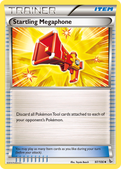 Pokemon Flashfire Startling Megaphone - 97