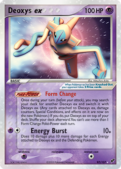 Pokemon Deoxys Deoxys ex - 97