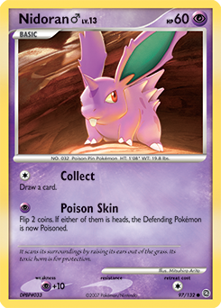 Pokemon Secret Wonders Nidoran ♂ - 97