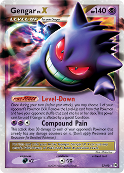 Pokemon Arceus Gengar LV.X - 97