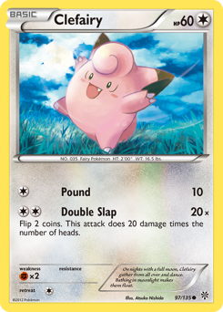 Pokemon Plasma Storm Clefairy - 97
