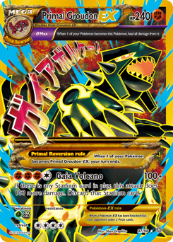 Pokemon Ancient Origins Primal Groudon-EX - 97