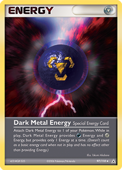 Pokemon Holon Phantoms Dark Metal Energy - 97