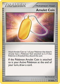 Pokemon Great Encounters Amulet Coin - 97