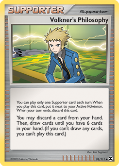 Pokemon Rising Rivals Volkner's Philosophy - 98