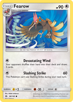 Pokemon Sun & Moon Fearow - 98