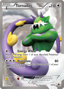 Pokemon Emerging Powers Tornadus - 98