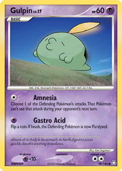 Pokemon Legends Awakened Gulpin - 98