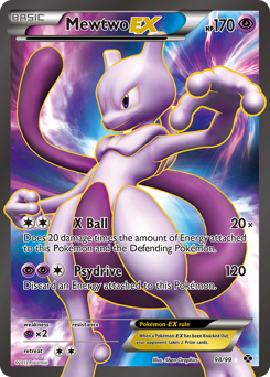 Pokemon Next Destinies Mewtwo-EX - 98