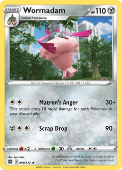 Pokemon Brilliant Stars Wormadam - 98