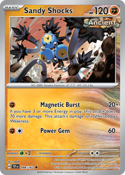 Pokemon Temporal Forces Sandy Shocks - 98