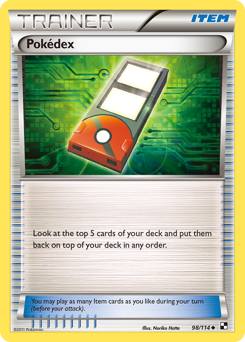 Pokemon Black & White Pokédex - 98
