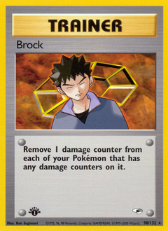 Pokemon Gym Heroes Brock - 98
