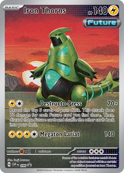 Pokemon Scarlet & Violet Black Star Promos Iron Thorns - 98