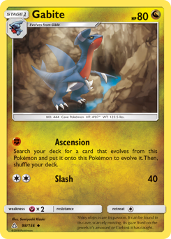 Pokemon Ultra Prism Gabite - 98
