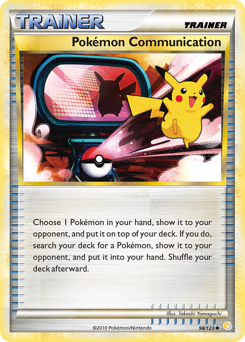 Pokemon HeartGold & SoulSilver Pokémon Communication - 98