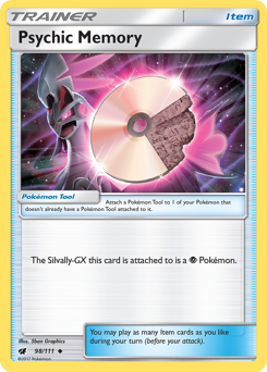 Pokemon Crimson Invasion Psychic Memory - 98