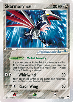 Pokemon Power Keepers Skarmory ex - 98