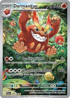 Pokemon Black Bolt Darmanitan - 98