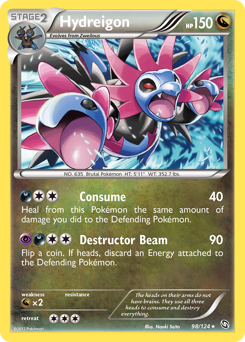 Pokemon Dragons Exalted Hydreigon - 98