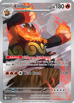 Pokemon White Flare Emboar - 98
