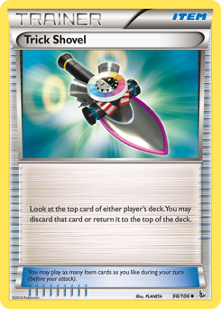 Pokemon Flashfire Trick Shovel - 98