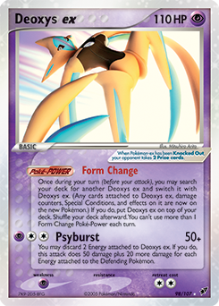 Pokemon Deoxys Deoxys ex - 98